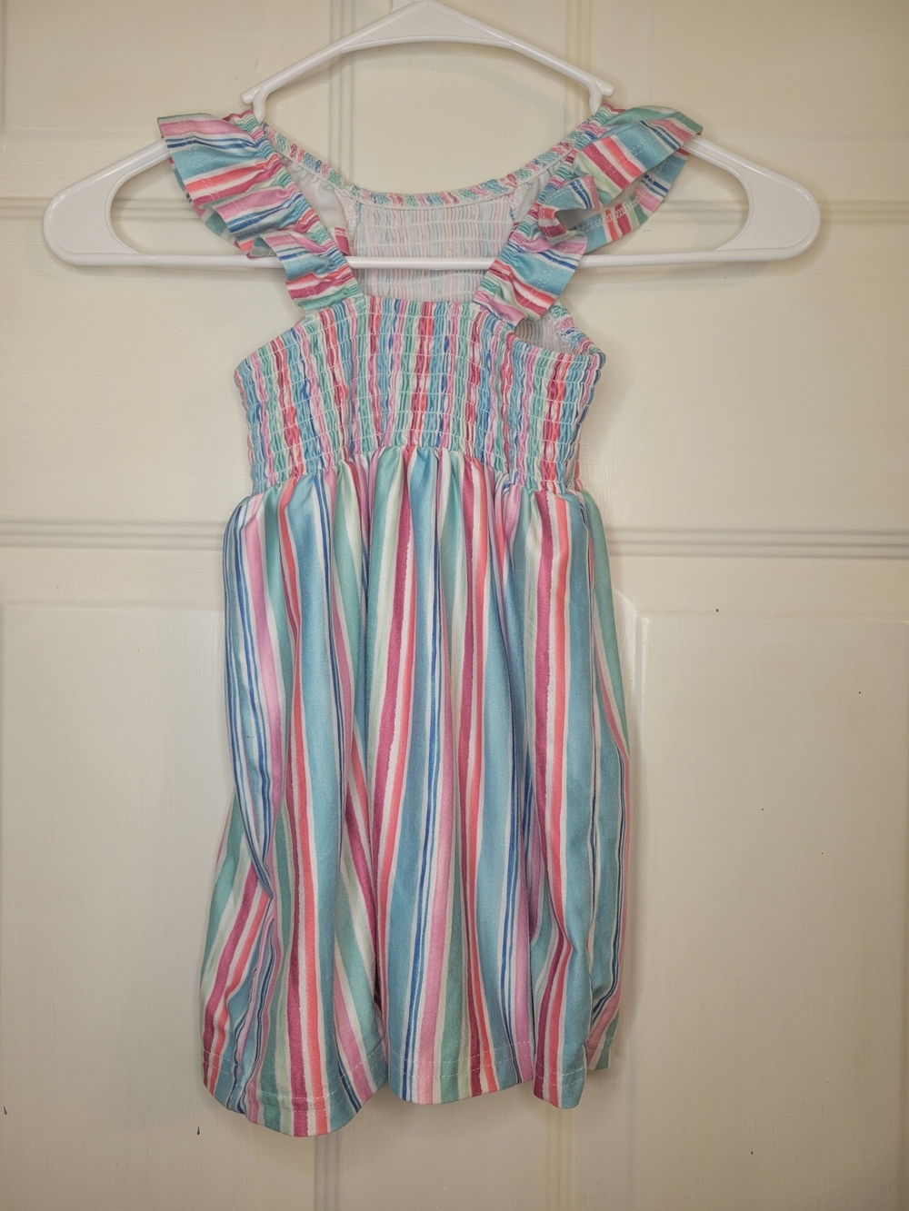 Tommy Bahama Pastel Multicolor Striped Sundress - Picture 5 of 6